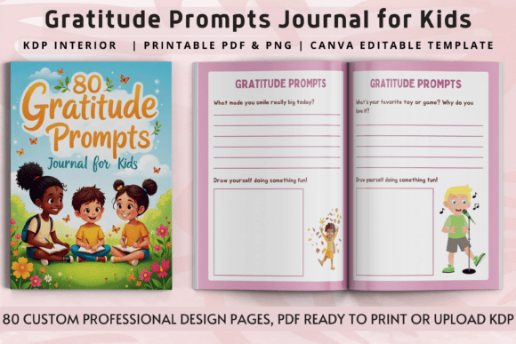 Download Gratitude Prompts Journal for Kids - Gratitude prompts Collection