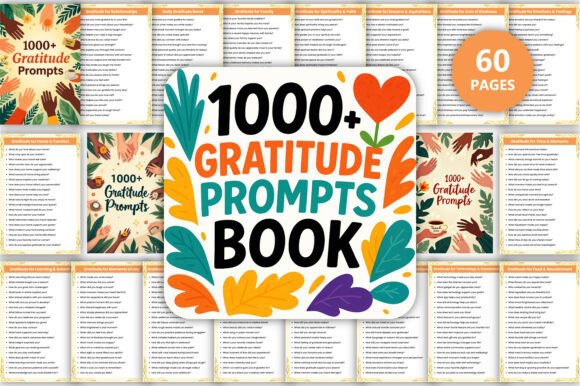 Download 🌟 1000+ Gratitude Prompts Book 🌟 - Gratitude prompts Collection