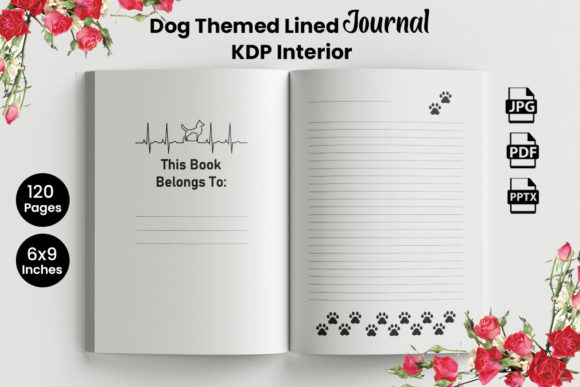Download Dog Themed Lined Journal - Lined Collection