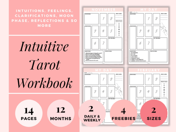 Download Tarot Printable Workbook Tarot Spreads - Tarot Collection